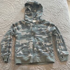 Little Sleepies Camouflage Zip-Up Hoodie 5T